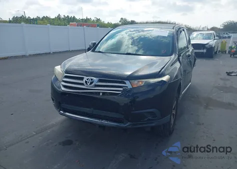 2012 Toyota Highlander z USA, uszkodzony, nr VIN 5TDZA3EHXCS024988